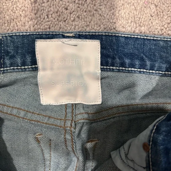 Mother denim, the dazzler, Cowboys don't cry, size 25